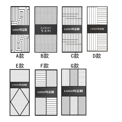 办公室屏风隔断公司进门口遮挡装饰展示柜多层书架花架铁艺置物架