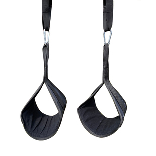 悬挂式腹肌悬臂带助力带悬垂举腿吊带卷腹挂钩腰腹训练器可加长