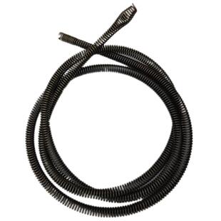 尖头弹黄通管道软簧12毫米疏通机过弯簧下水道疏通器软管钢丝弹簧