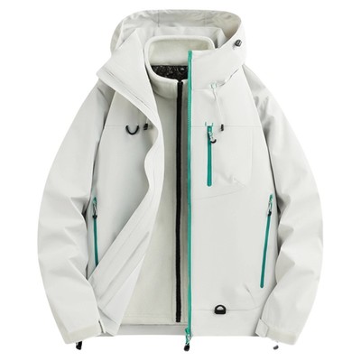 冲锋衣外套男款秋冬季三合一