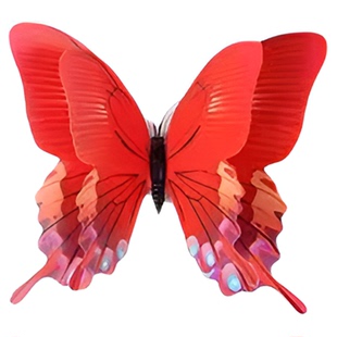 3D立体仿真蝴蝶客厅墙面装饰品墙贴卧室房间贴画儿童房创意冰箱贴