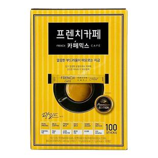 韩国进口南阳FRENCH富然池法式三合一速溶咖啡粉休闲便携冲饮礼盒