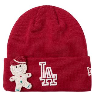 New Era纽亦华2025冬季新款MLB圣诞儿童针织帽NY可爱趣味保暖帽子