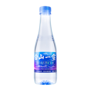 白山一云天然矿泉水弱碱水饮用水小瓶装便携母婴适用水350mL×12