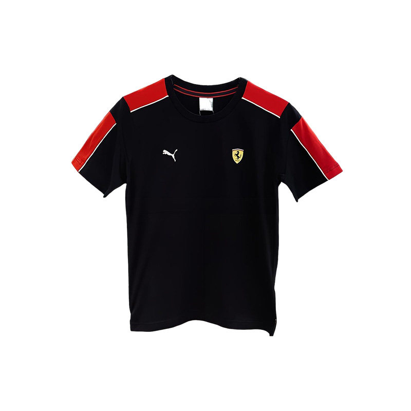 Puma/彪马正品男士休闲拼色Logo印花圆领短袖T恤597946-02