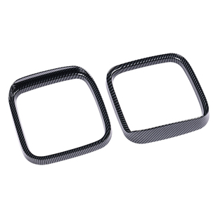 专用坦克300后视镜晴雨挡改装倒车镜雨眉碳纤纹装饰挡雨框装饰件