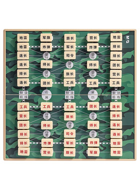 晨光文具磁性陆战棋军棋可收纳棋