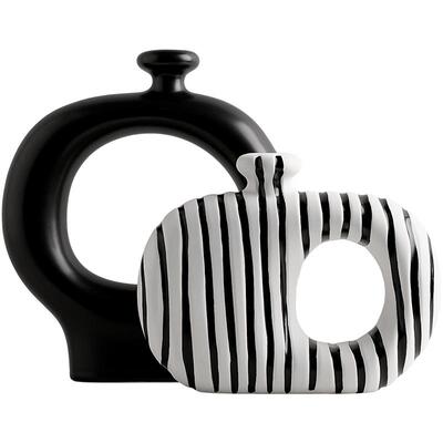 中古轻奢高级感花瓶玄关摆件饰品