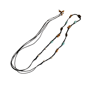 波西米亚复古薛凯琪同款腰链女手工编织腰带配饰民族风装饰配裙子