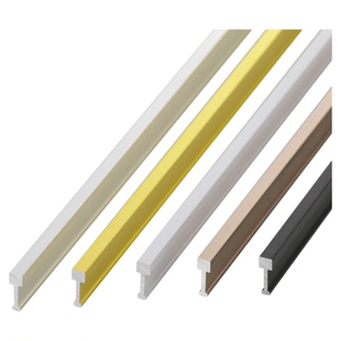 铝合金T型条瓷砖接缝镶嵌铜条美缝大理石腰线墙砖隔断金属装饰条