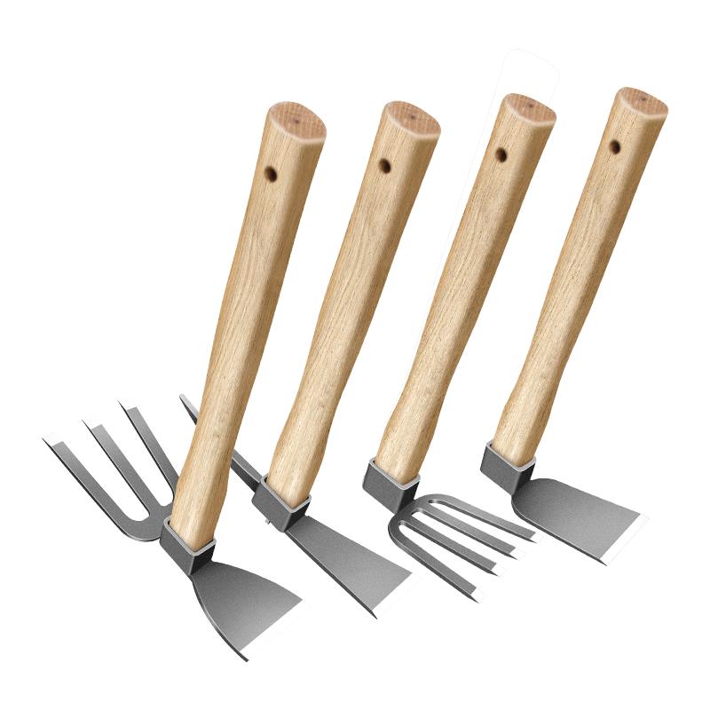 锰钢锄头家用种菜工具除草