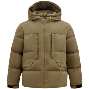 CAT卡特25秋冬新品男士经典户外保暖防泼溅面包型羽绒服商场同款