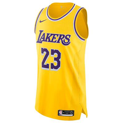 Nike/耐克正品洛杉矶湖人队NIKE NBA AUTHENTIC男子球衣 AA7265
