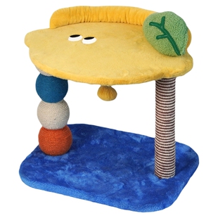 Tolea猫爬架猫窝一体小型不占地大猫专用猫跳台猫抓架子宠物玩具