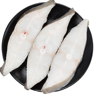鸦片鱼鲽鱼身段整条现切新鲜活冷冻超大深海雅片蝶鱼块比目鱼鳐鱼