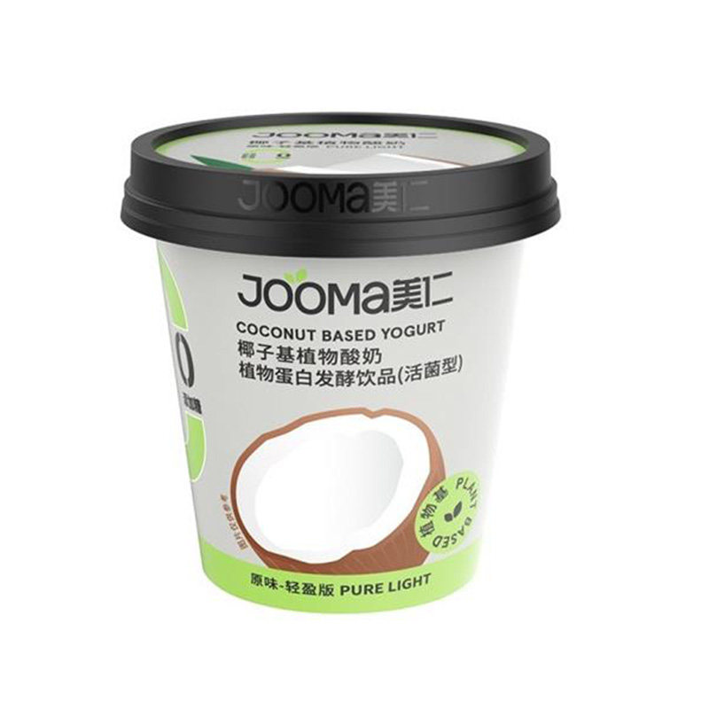 JOOMA美仁椰子酸奶0乳糖0麸质无牛奶桥本敏宝儿童纯素椰子基酸奶