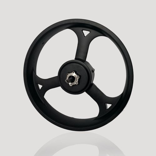 20*4.0雪地车一体轮胖胎无刷有齿电机减速齿轮电机大扭矩镁合金