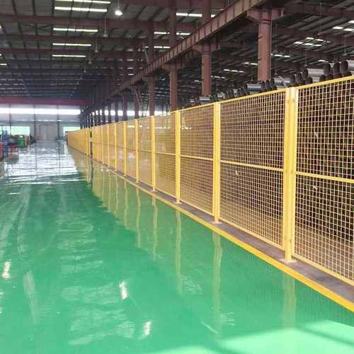 车间隔离网车间道路防护护栏网安全双边隔离网工厂框架防撞车间