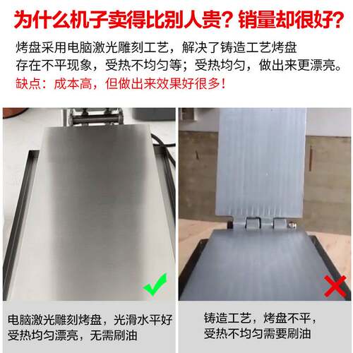 台湾蛋酥卷机手工胚芽蛋卷机蛋筒脆皮鸡蛋卷机器商用小型