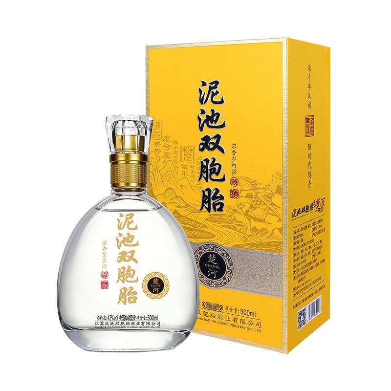 泥池双胞胎42度500ml白酒