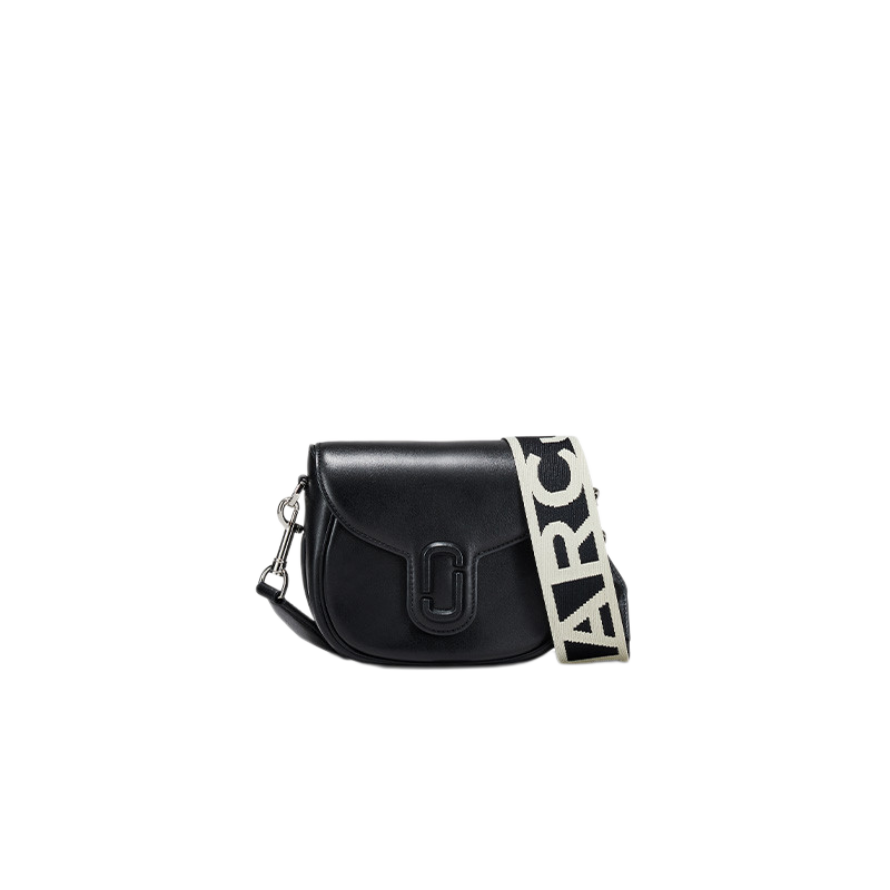 【双11折扣】MARC JACOBS/莫杰 J MARC 小号牛皮纯色斜挎包马鞍包
