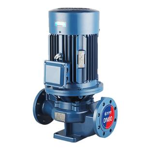 IRG立式管道离心泵220v家用冷却塔380地暖工业锅炉热水循环增压泵