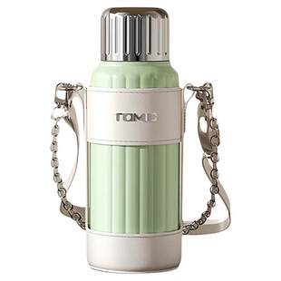 tomic特美刻纯钛保温杯女2024新款焖茶杯高奢外出随行便携泡茶杯
