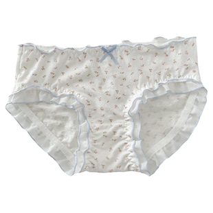 5条10A抗菌内裤女生纯棉少女学生中腰全棉裆三角裤学生A类婴儿棉