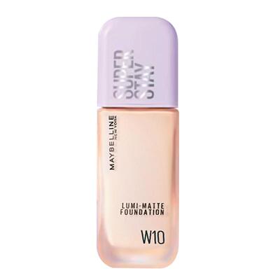 美宝莲持妆遮瑕粉底液控油自然