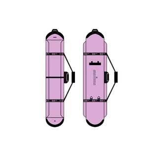 SIX AM单双肩板包套牛仔刻滑饺子皮滑雪板防划防锈板刃雪板保护套