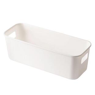 抽屉收纳盒长方塑料盒子厨房桌上化妆品零食杂物袜子长条整理盒