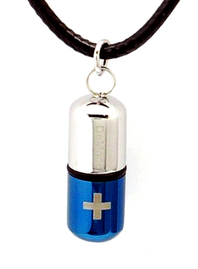 便携式钛钢可拧开项链