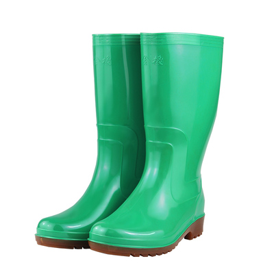 金橡四季舒适防滑高筒水鞋