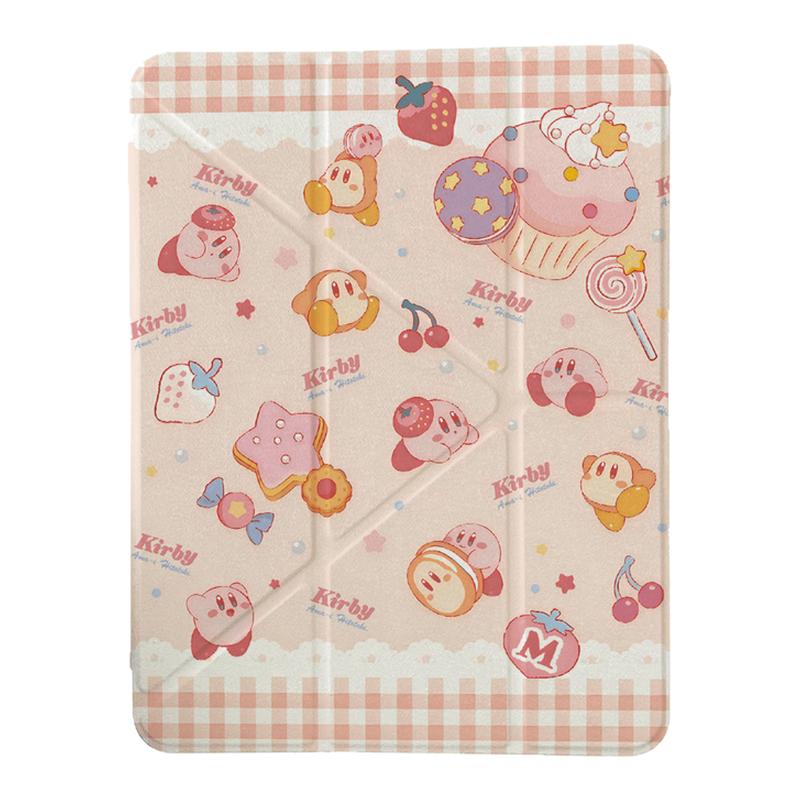 甜品星之卡比适用ipad11保护壳air876平板套新款ipad11亚克力11寸防摔全包第9十11代苹果平板保护套mini7防弯