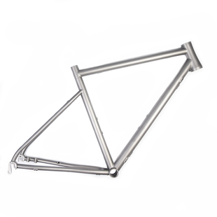 TIRIS泰锐斯GR9钛合金CRR1自行车gravel车架定制公路越野瓜车喷砂
