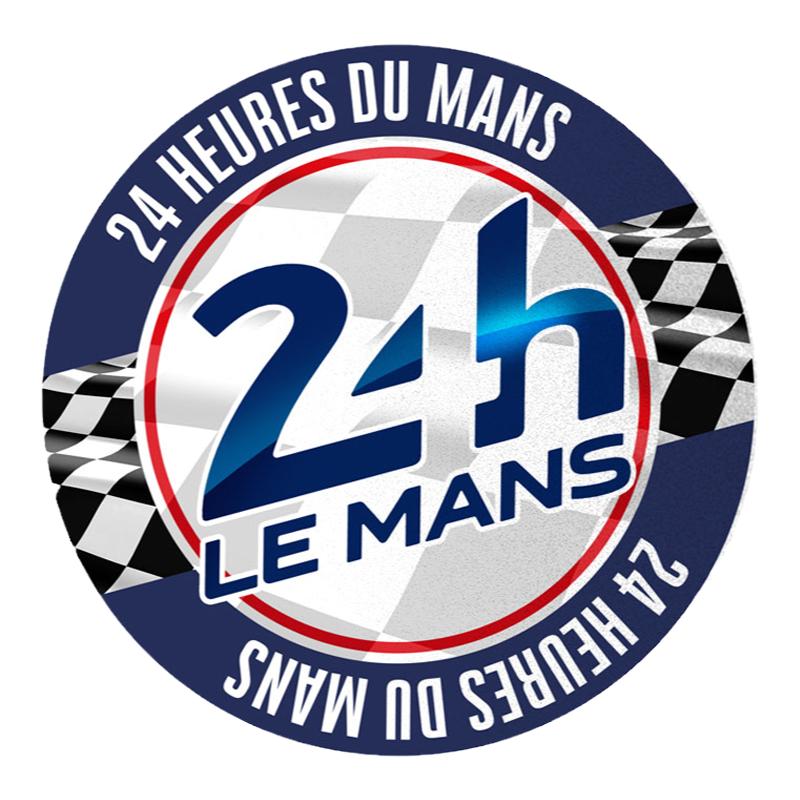 勒芒24小时耐力赛Le Mans赛车反光摩托车汽车贴纸车身贴后玻璃贴