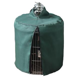 画眉鸟笼布笼衣单层鸟罩衣笼罩笼布八哥鹩哥圆笼遮光画眉鸟笼配件