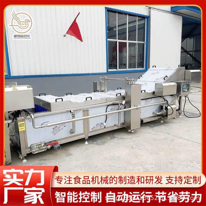 全自动莴苣漂烫杀青设备连续式豌豆荚漂烫设备商用豆角预煮漂烫机,清洗/食品/商业设备,预煮机,淘宝优惠券,粉丝福利购,淘宝优惠卷