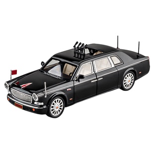 正版1:24红旗l5车模摆件仿真检阅车模型收藏合金h5汽车纪念品礼物