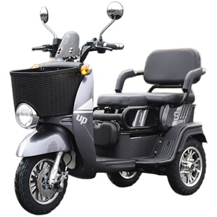 小龟王电动三轮车小型家用老接送孩子女士成人可进电梯代步电瓶车