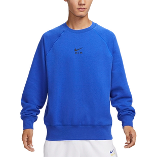 Nike/耐克官方正品冬季新款男子宽松休闲加绒保暖圆领卫衣FB7204