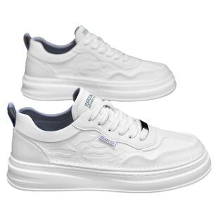 意尔康板鞋男鞋2026新款春夏季爆款男士休闲运动厚底增高小白鞋子