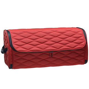 古川可折叠皮革汽车车尾收纳箱后备箱储物箱车内车载置物箱整理箱