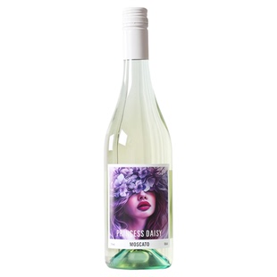 白桃 荔枝|澳州原瓶进口Princess Daisy莫斯卡托甜白葡萄酒起泡酒
