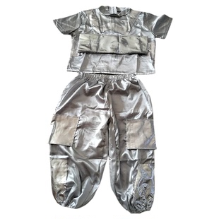 小荷风采AI逐梦舞蹈服儿童宇航员航天科技感中小学生演出服太空