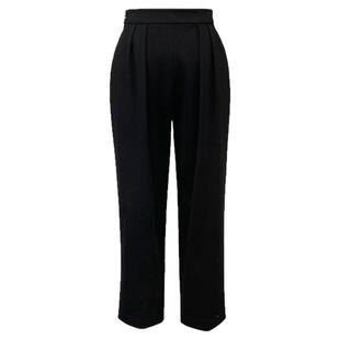 浒城古娘春季新款女装弹力优雅气质时尚百搭直筒长裤子女款春秋