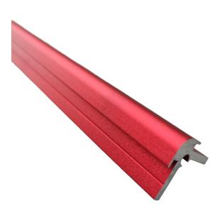 R5-2机箱角铝铝材2毫米卡槽圆弧铝型材插2铝板机柜机箱配件切开孔