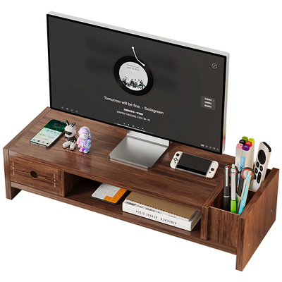 电脑显示器增高架办公桌面置物架