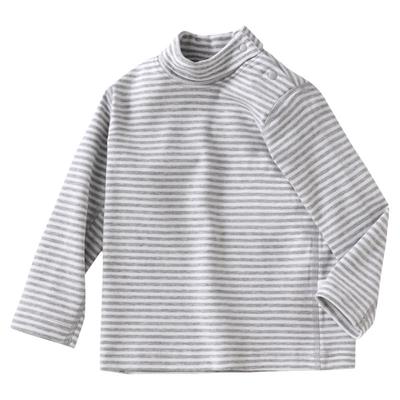 纯棉A类儿童打底衫高领男童长袖