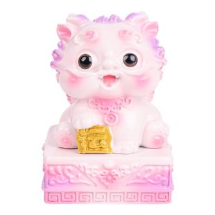 全越招财貔貅摆件开业礼物创意龙子玉玺貔貅可盖章家居桌面小摆件